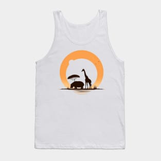 Animaux de la savane. Tank Top